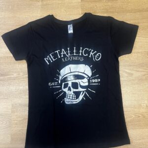 Camiseta "silver girl "Metallicko