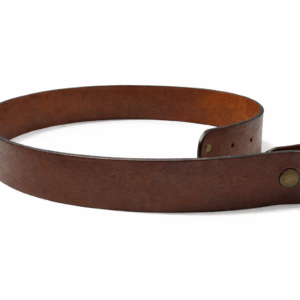 Brown basic belt
